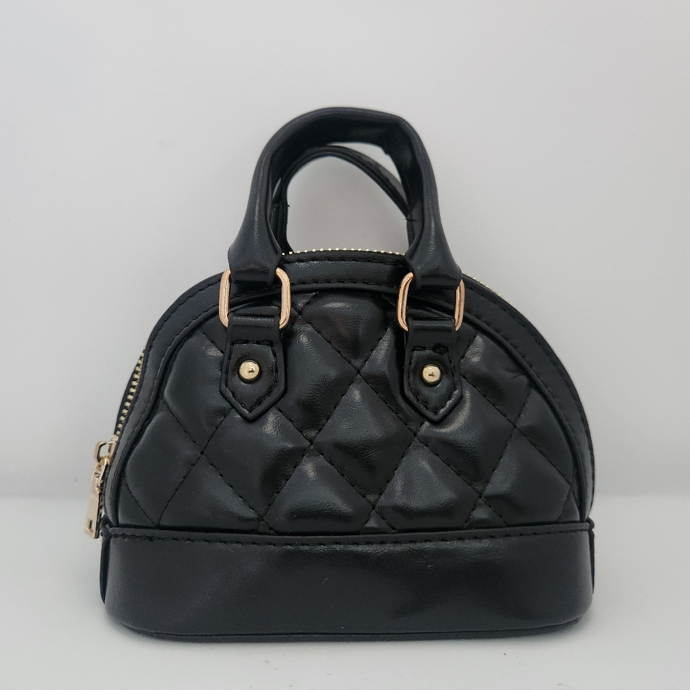 Kids - Mini PU Quilted Too Handle Bowling Bag